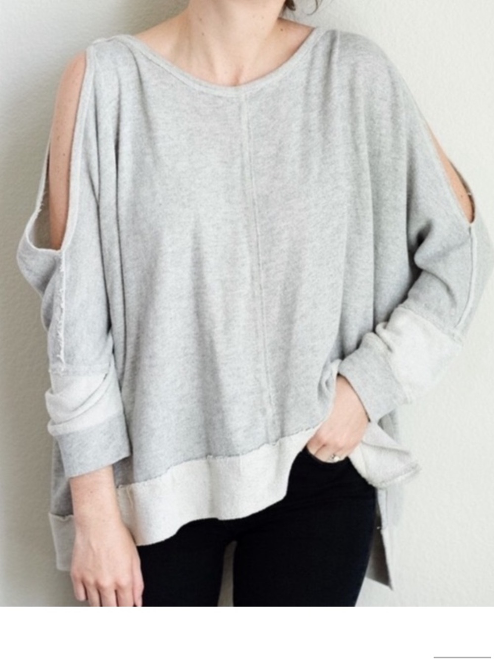 Dandelion Cold Shoulder Pullover